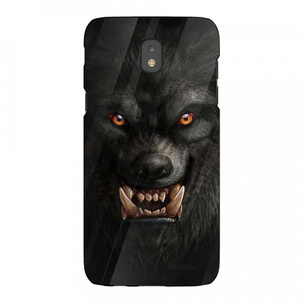 Wolf Eyes Tempered Glass Phone Case for Samsung Galaxy J5 Pro