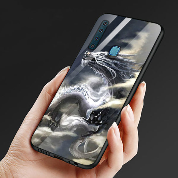 Dragon Tempered Glass Phone Case for Samsung Galaxy A9 2018