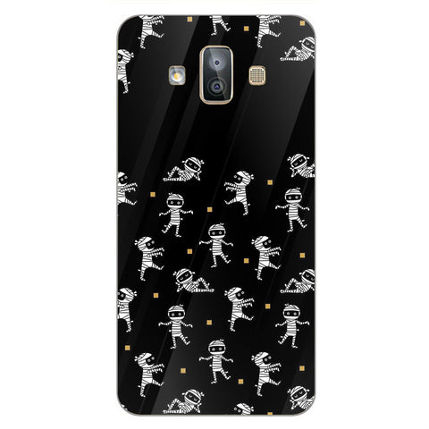 Halloween Skull Tempered Glass Phone Case for Samsung Galaxy J7 Duo