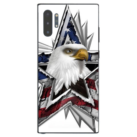Eagle Tempered Glass Phone Case for Samsung Galaxy Note 10 Plus