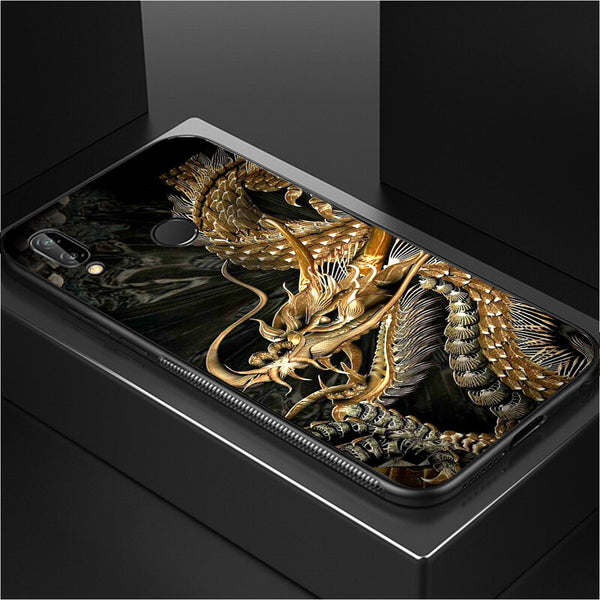 Dragon Tempered Glass Phone Case for Samsung Galaxy A30