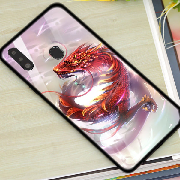 Dragon Tempered Glass Phone Case for Samsung