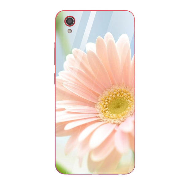 Beautiful Flowers Tempered Glass Phone Case for Vivo Y95