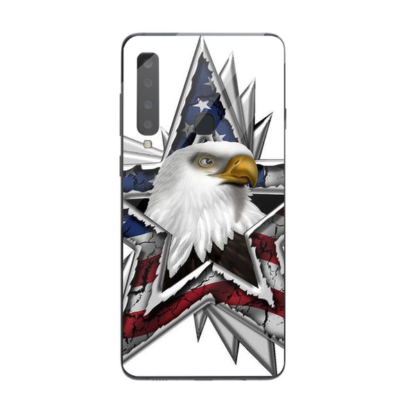 Eagle Tempered Glass Phone Case for Samsung Galaxy A9 2018