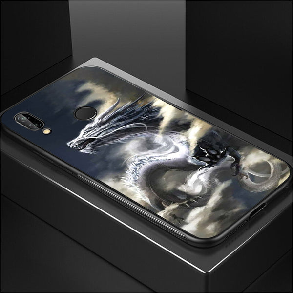 Dragon Tempered Glass Phone Case for Samsung Galaxy A30