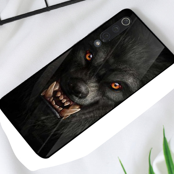Wolf Eyes Tempered Glass Phone Case for Xiaomi Mi 9 SE