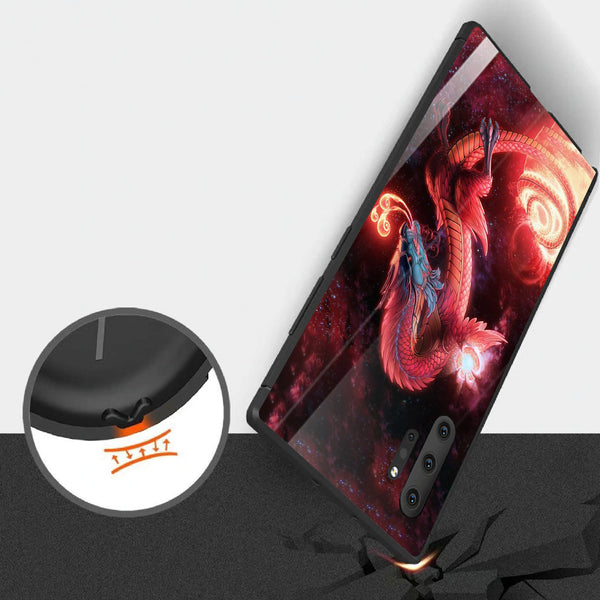 Dragon Tempered Glass Phone Case for Samsung Galaxy Note 10 Plus
