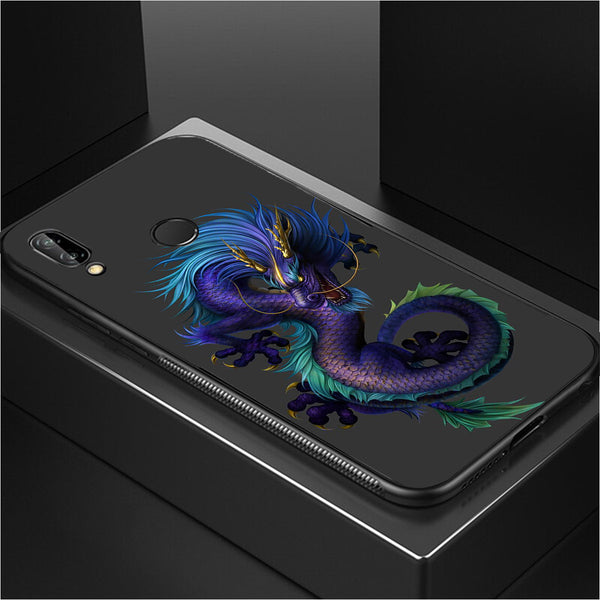Dragon Tempered Glass Phone Case for Samsung Galaxy A40