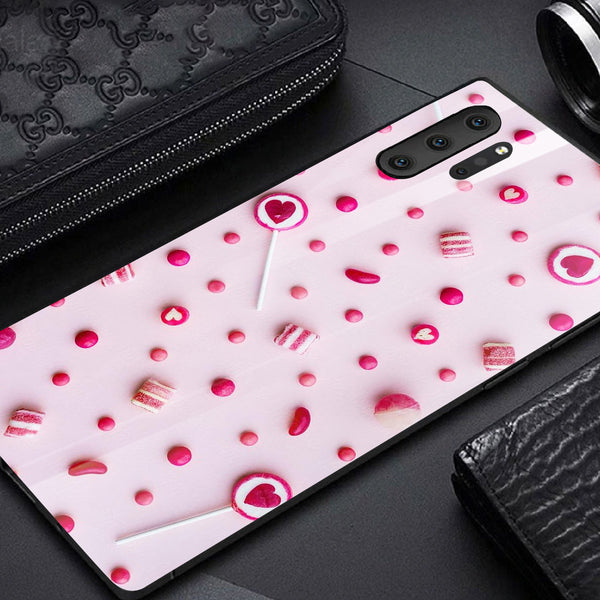 Beautiful Flowers Tempered Glass Phone Case for Samsung Galaxy Note 10 Plus