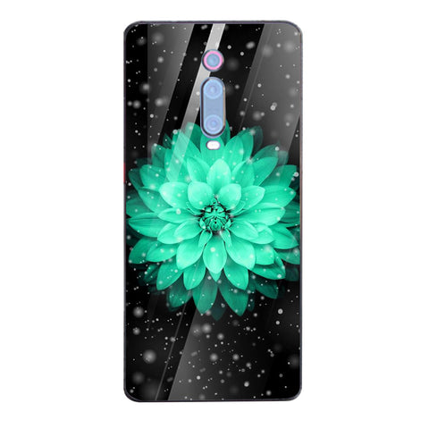 Beautiful Flowers Tempered Glass Phone Case for Xiaomi Redmi K20 Pro