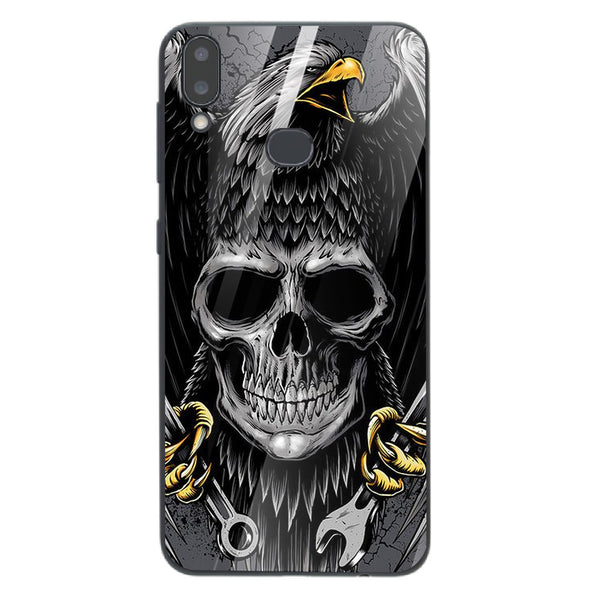 Eagle Tempered Glass Phone Case for Samsung Galaxy A10S