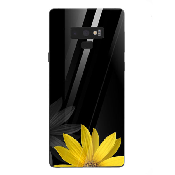 Beautiful Flowers Tempered Glass Phone Case for Samsung Galaxy Note 9