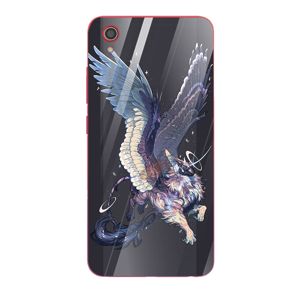 Dragon Tempered Glass Phone Case for Vivo Y91