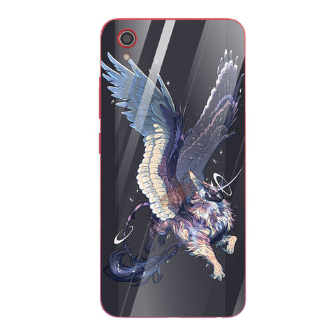 Dragon Tempered Glass Phone Case for Vivo Y91