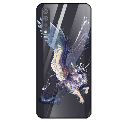 Dragon Tempered Glass Phone Case for Samsung Galaxy A50S