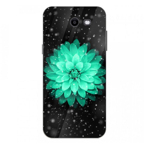 Beautiful Flowers Tempered Glass Phone Case for Samsung Galaxy J3 Prime