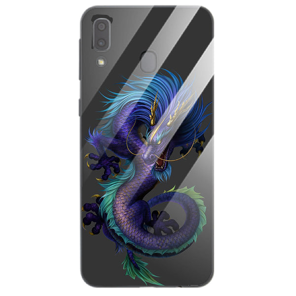 Dragon Tempered Glass Phone Case for Samsung Galaxy A30