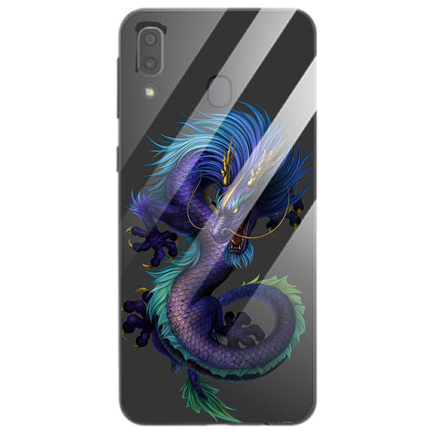 Dragon Tempered Glass Phone Case for Samsung Galaxy A20