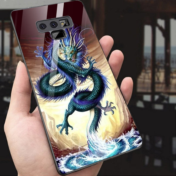 Dragon Tempered Glass Phone Case for Samsung Galaxy Note 9