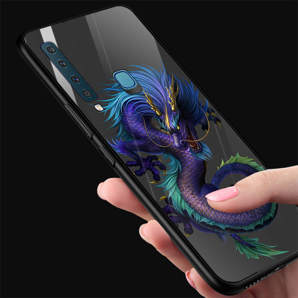 Dragon Tempered Glass Phone Case for Samsung Galaxy A9 2018
