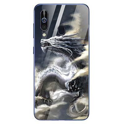 Dragon Tempered Glass Phone Case for Samsung Galaxy A60