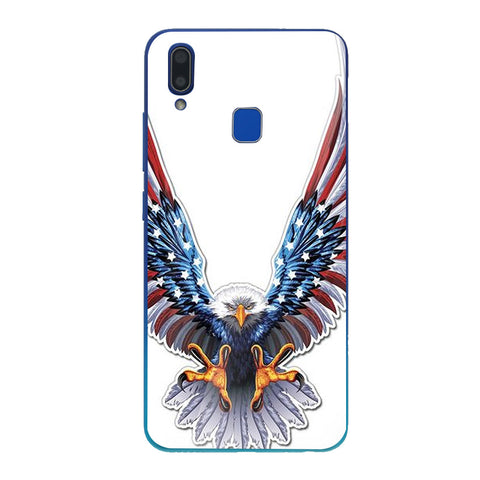 Eagle Tempered Glass Phone Case for Vivo Y95