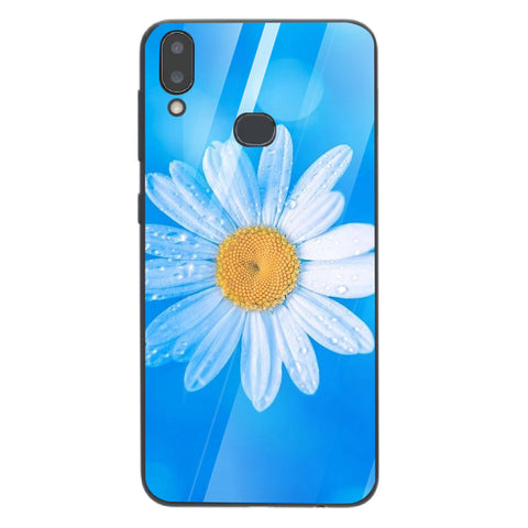 Beautiful Flowers Tempered Glass Phone Case for Samsung Galaxy A10S