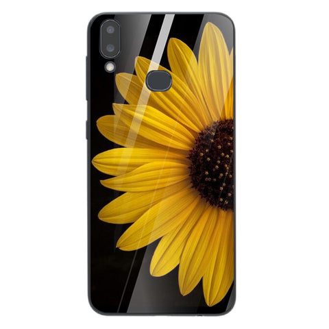 Beautiful Flowers Tempered Glass Phone Case for Samsung Galaxy A10S
