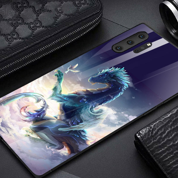 Dragon Tempered Glass Phone Case for Samsung Galaxy Note 10 Plus
