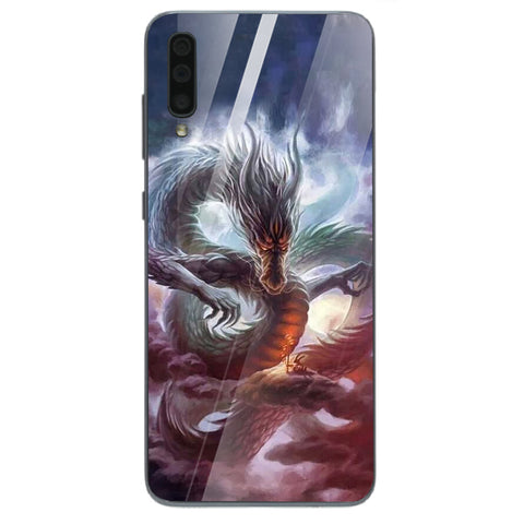 Dragon Tempered Glass Phone Case for Samsung Galaxy A70