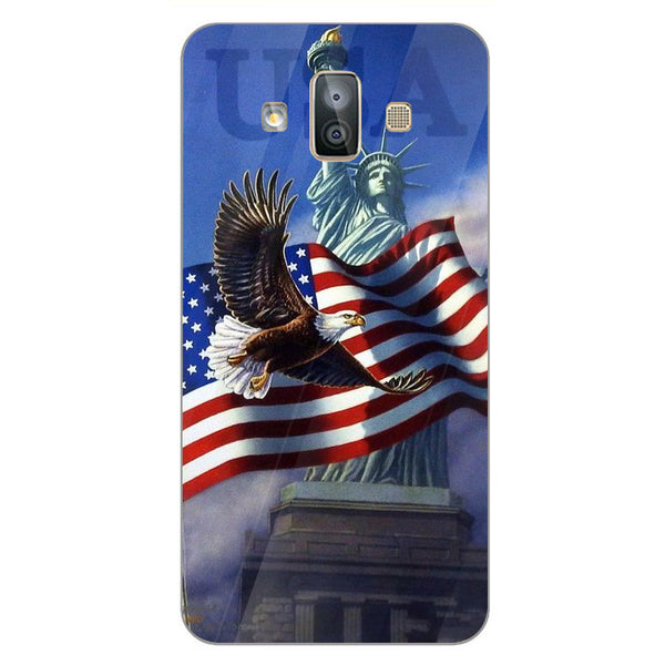 Eagle Tempered Glass Phone Case for Samsung Galaxy J7 Duo