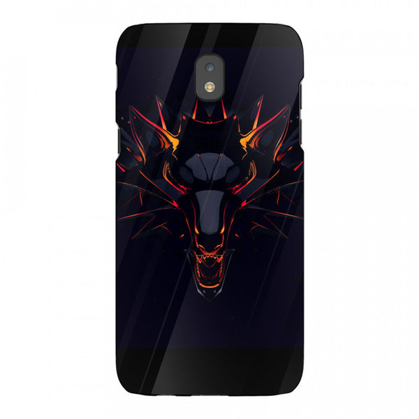 Wolf Eyes Tempered Glass Phone Case for Samsung Galaxy J5 Pro