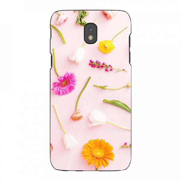 Beautiful Flowers Tempered Glass Phone Case for Samsung Galaxy J5 Pro