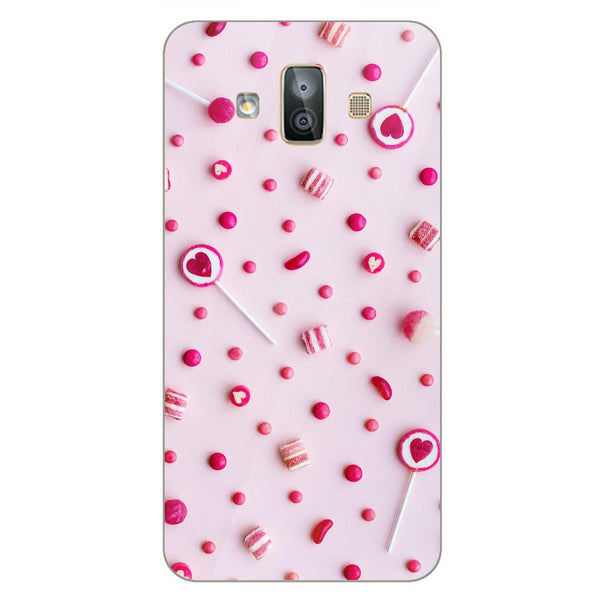 Beautiful Flowers Tempered Glass Phone Case for Samsung Galaxy J7 Duo