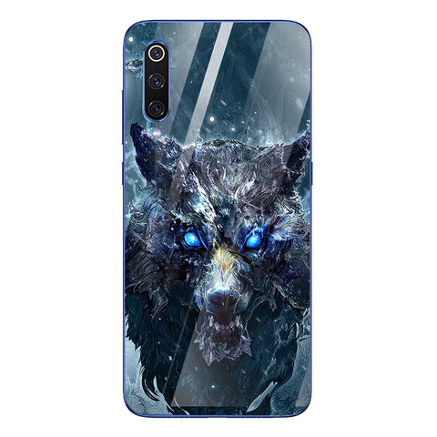 Wolf Eyes Tempered Glass Phone Case for Xiaomi Mi 9 SE