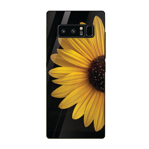 Beautiful Flowers Tempered Glass Phone Case for Samsung Galaxy Note 8