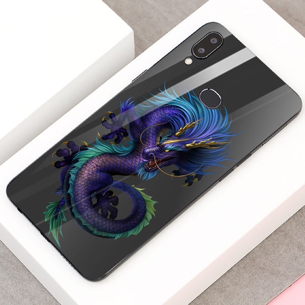 Dragon Tempered Glass Phone Case for Samsung Galaxy A10S