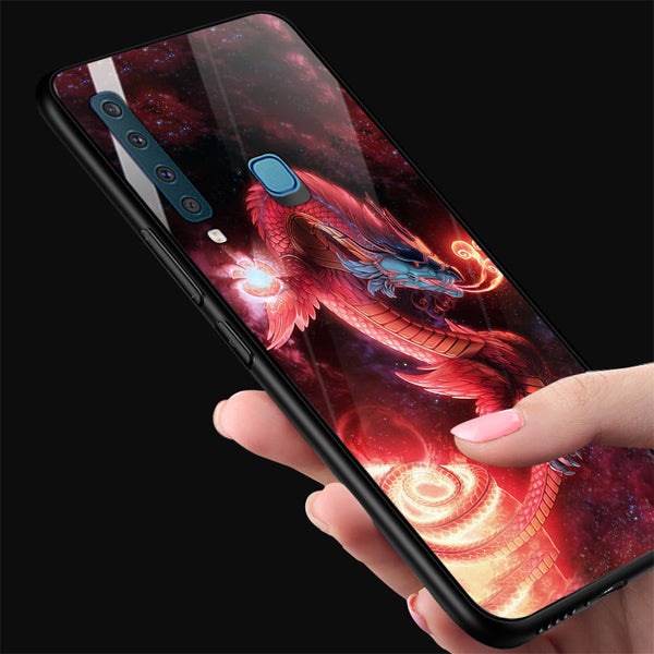 Dragon Tempered Glass Phone Case for Samsung Galaxy A9 2018