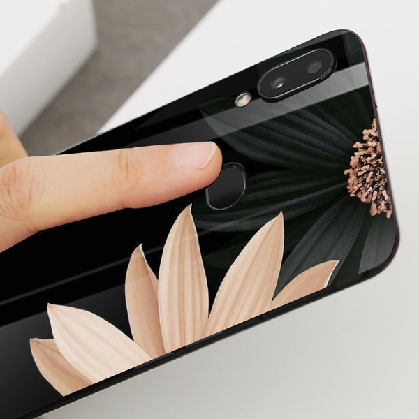 Beautiful Flowers Tempered Glass Phone Case for Samsung Galaxy A10S