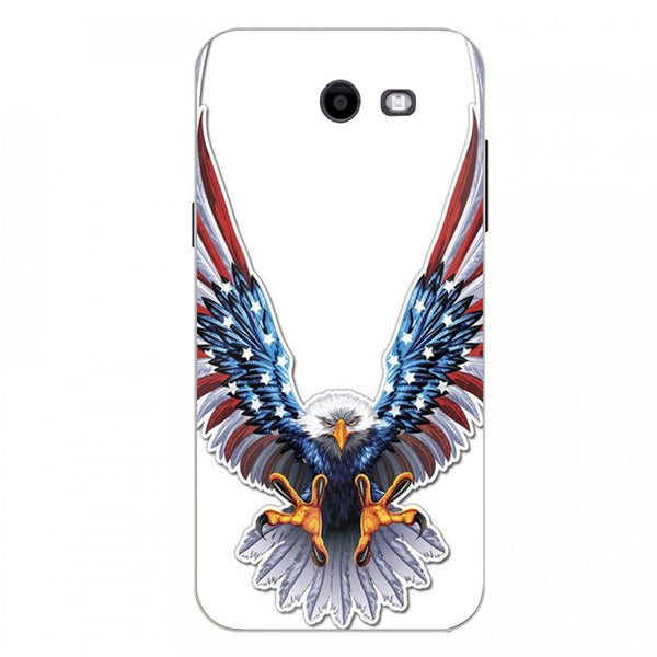 Eagle Tempered Glass Phone Case for Samsung Galaxy J3 Prime