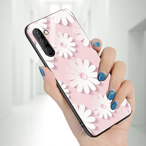 Beautiful Flowers Tempered Glass Phone Case for Samsung Galaxy Note 10