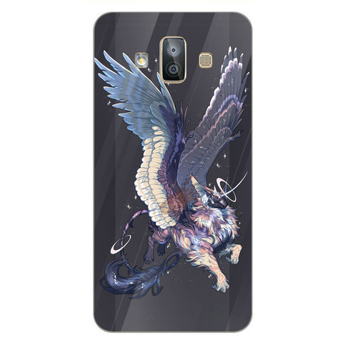 Dragon Tempered Glass Phone Case for Samsung Galaxy J7 Duo