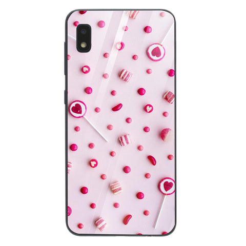 Beautiful Flowers Tempered Glass Phone Case for Samsung Galaxy A10