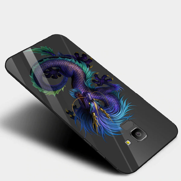 Dragon Tempered Glass Phone Case for Samsung Galaxy J6 2018