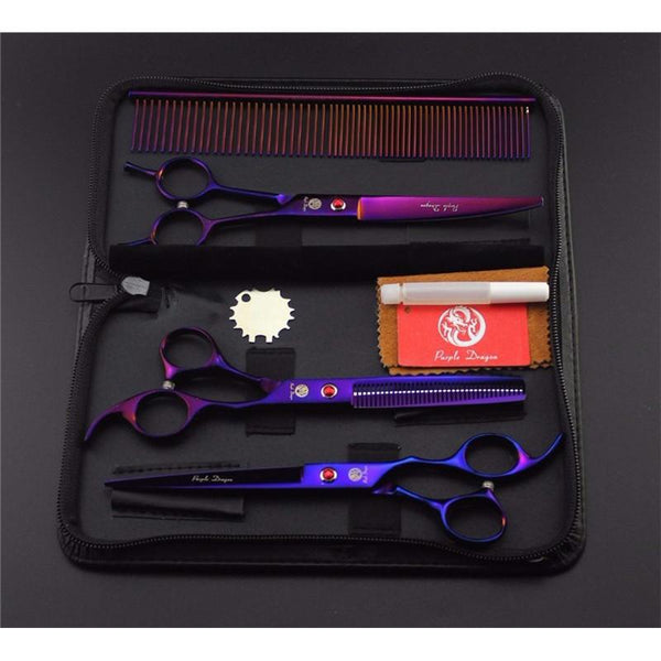 7" Professional Pet Grooming Shears Set