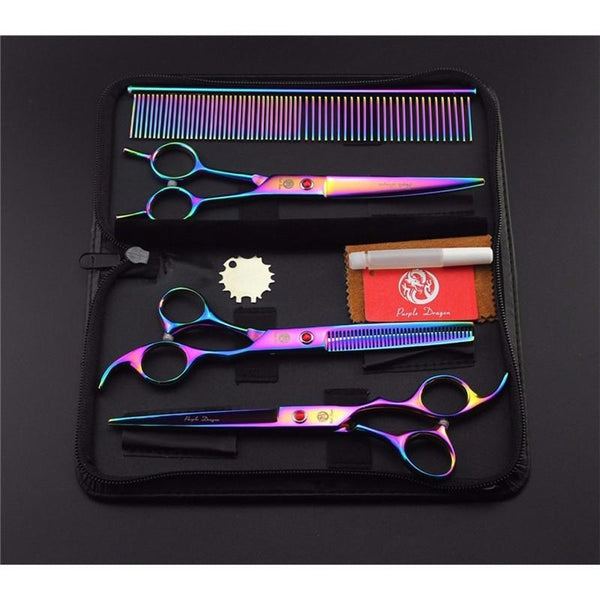 7" Professional Pet Grooming Shears Set