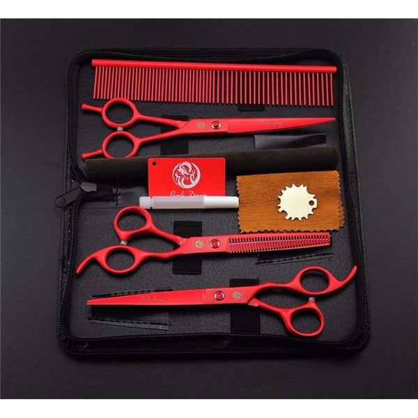 7" Professional Pet Grooming Shears Set