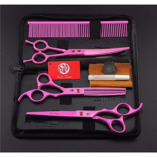 7" Professional Pet Grooming Shears Set