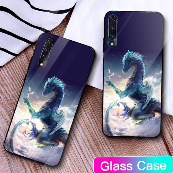 Dragon Tempered Glass Phone Case for Samsung Galaxy A50S