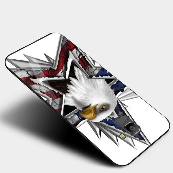 Eagle Tempered Glass Phone Case for Samsung Galaxy J6 2018